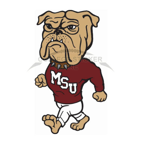 Personal Mississippi State Bulldogs Iron-on Transfers (Wall Stickers)NO.5128